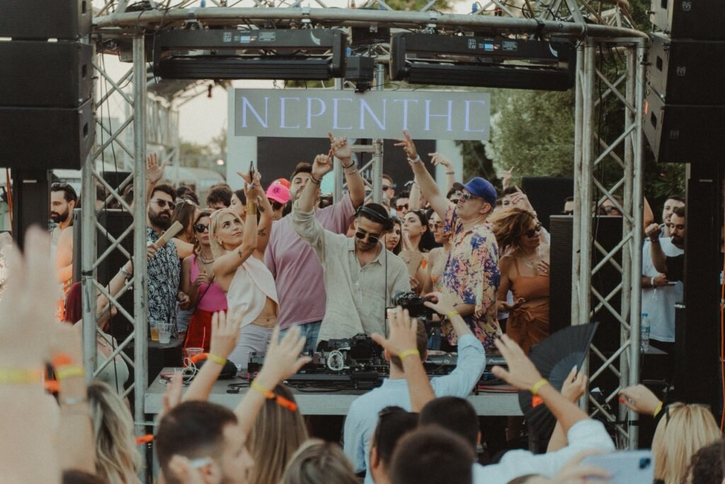 BRB live, open air with NEPENTHE