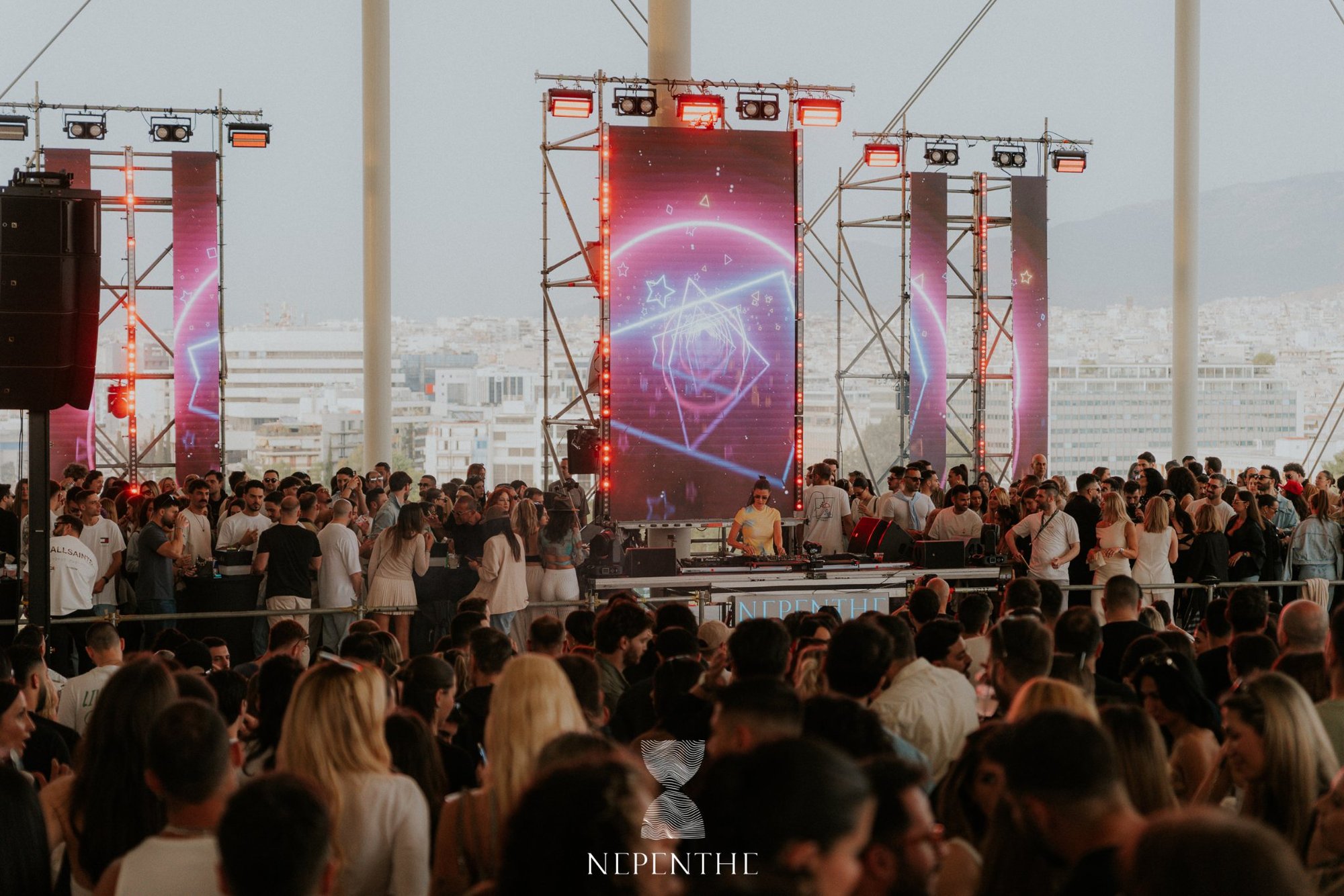 The NEPENTHE crowd at NEPENTHE 4 Years